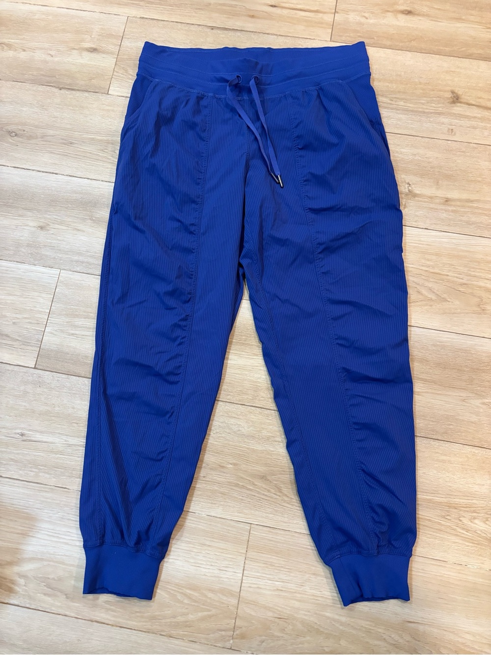 Lululemon Dance Studio Mid Rise Jogger Full Length Drawstring Pool Blue 12 28”